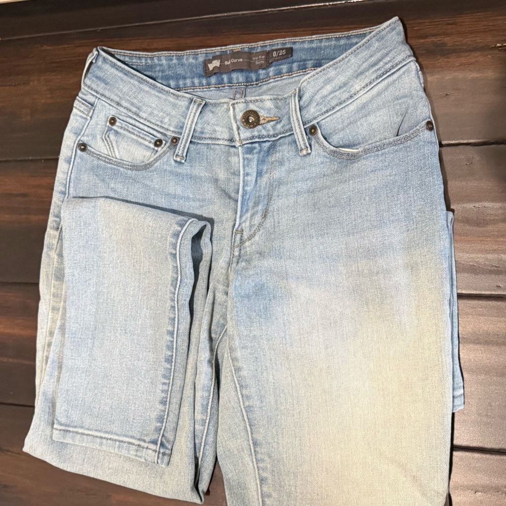 Levi’s Jeans Bold Curve Skinny Mid-Rise 0/25